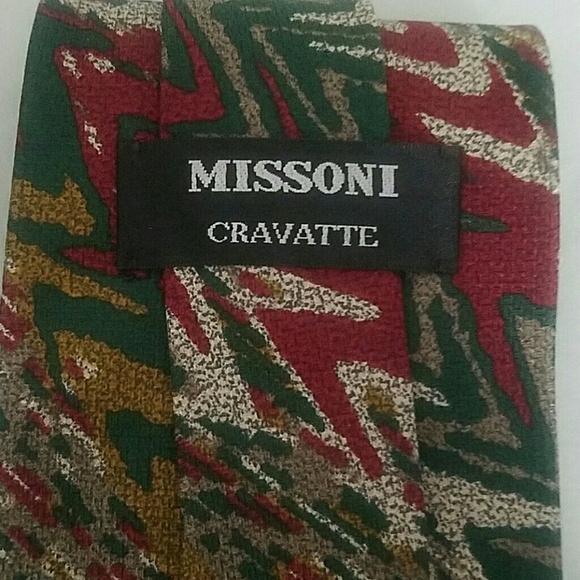 Mens Missoni Tie - Picture 3 of 6